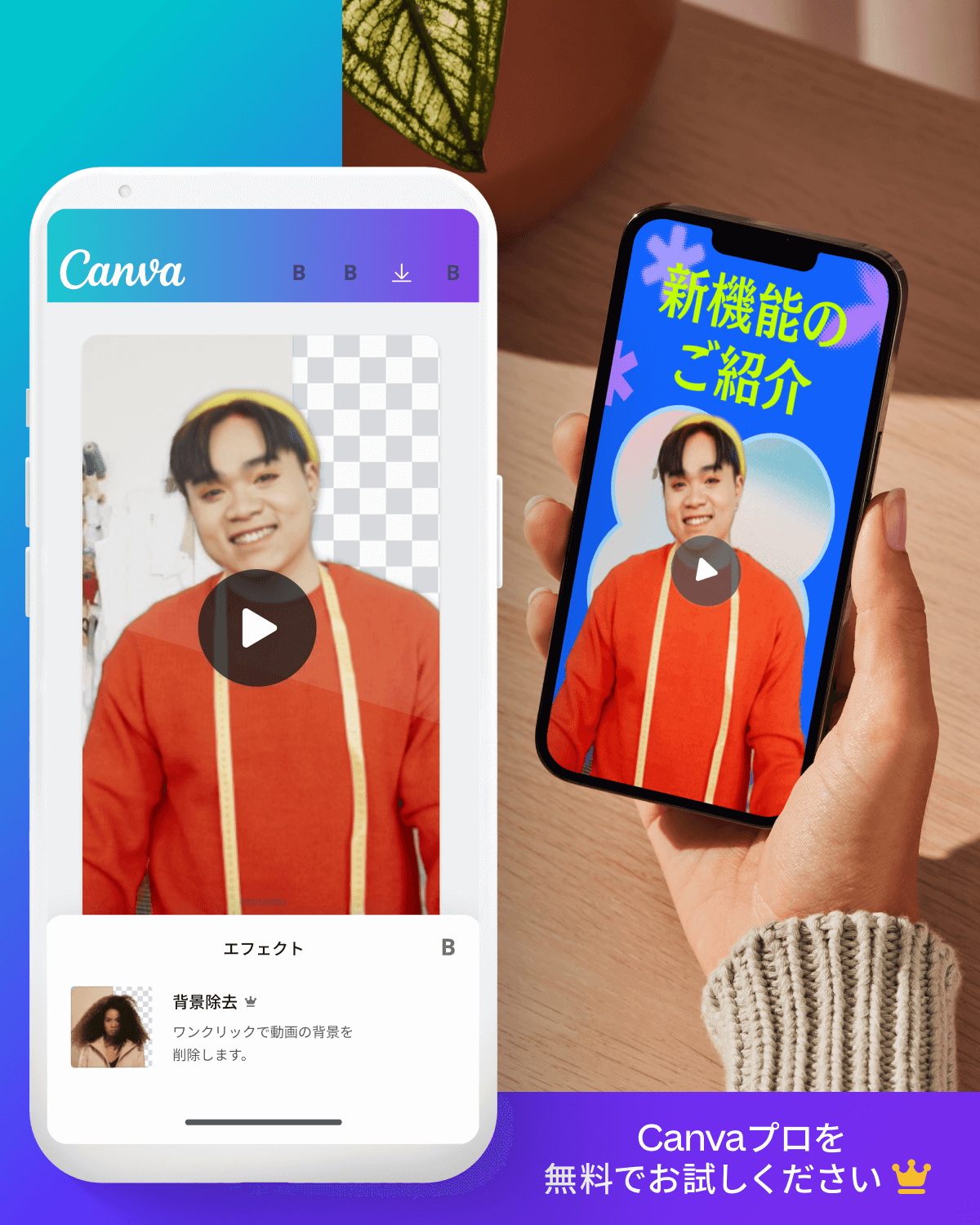 Canva video_background_remover ad